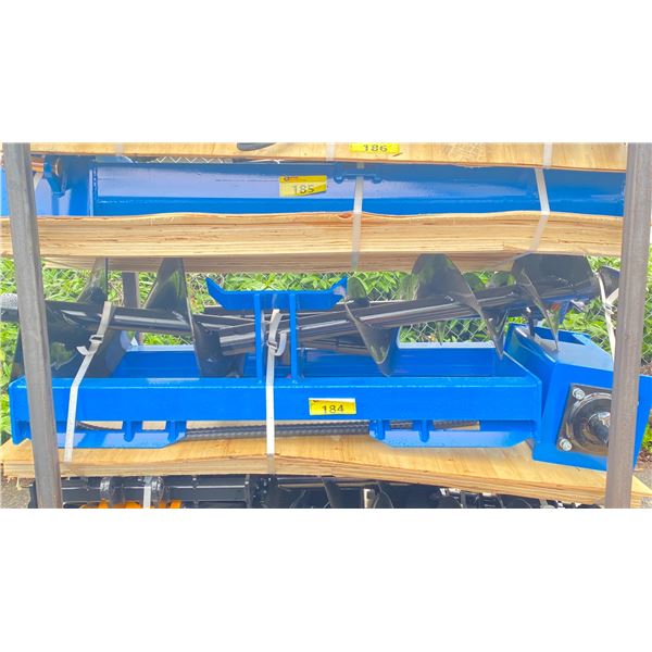 MIVA SKID STEER 4PCS.HYDRAULIC AUGER ATTACHMENT SET