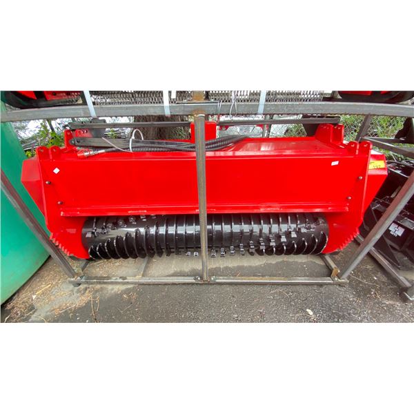 2025 GIYI HY-72PRO 1813MM HYDRAULIC SKID STEER MULCHING ATTACHMENT