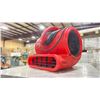 Image 2 : B-AIR VP-33 VENT POWER COMMERCIAL ELECTRIC CENTRIFUGAL RESTORATION AIR MOVER *COLOR RED*