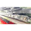 Image 2 : PAIR OF BLACK METAL INDUSTRIAL 6' FORKLIFT FORK EXTENSIONS