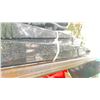 Image 2 : PAIR OF BLACK METAL INDUSTRIAL 6' FORKLIFT FORK EXTENSIONS