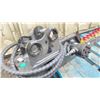 Image 2 : MIVA BLACK MINI EXCAVATOR HYDRAULIC HEDGE TRIMMER ATTACHMENT