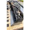 Image 2 : MIVA BLACK MINI EXCAVATOR CLEANING BUCKET ATTACHMENT (40"W)