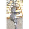 Image 2 : MIVA BLACK MINI EXCAVATOR SINGLE HYDRAULIC AUGER ATTACHMENT