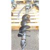 Image 2 : MIVA BLACK MINI EXCAVATOR SINGLE HYDRAULIC AUGER ATTACHMENT