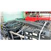 Image 2 : GIYI BLACK 45" SKID STEER HEADACHE RACK ATTACHMENT WITH 5' FORKS