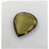 Image 2 : 10.85 CT CERTIFIED YELLOW SAPPHIRE GEMSTONE ($9,222 APPRAISAL) -