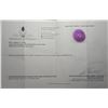 Image 1 : 63.90 CT CERTIFIED FANCY AMETHYST GEMSTONE ($8,050 APPRAISAL) -