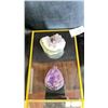 Image 2 : AMETHYST GEODE POLISHED ON DISPLAY LISTED RETAIL $450