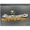 Image 1 : ASSORTED JEWELRY INCLUDING 2 BRACELETS & 2 RINGS
