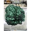 Image 3 : 3.3 x 3.1 INCH NATURAL VELVET MALACHITE