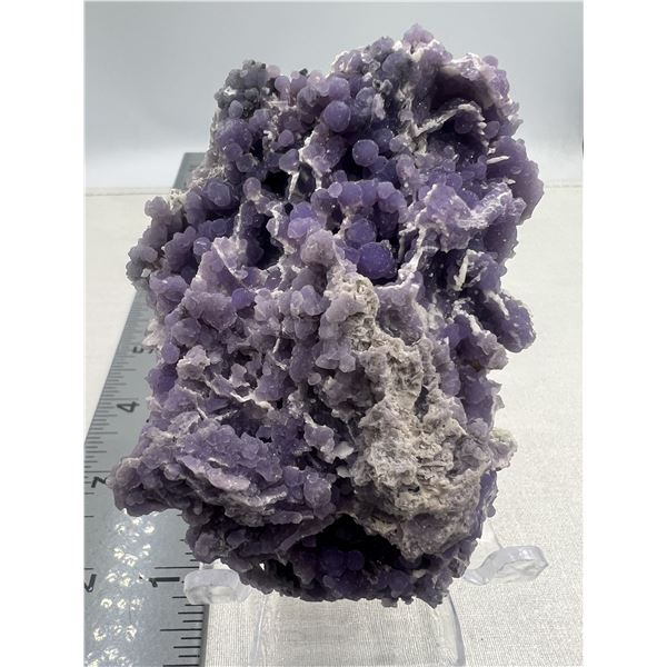 3.5 INCH GRAPE AGATE FORMATIOM RETAIL $350