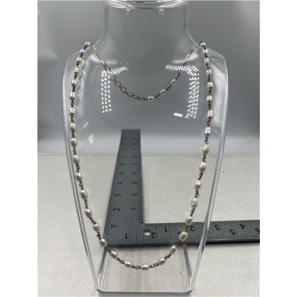 BRAND NEW FRESH WATER PEARL NECKLACE  RETIAL $600 CERTIFICATION