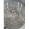 Image 5 : 99.0 MM LARGE CLEAR QUARTZ SPHERE WITH YELLOW HEALER