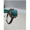 Image 1 : BRAND NEW  GENUINE AMAZONITE ADJUSTABLE RING