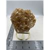 Image 1 : 3.7 INCH ORANGE HONEY CALCITE SPECIMEN