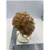 Image 2 : 3.7 INCH ORANGE HONEY CALCITE SPECIMEN