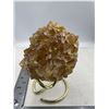 Image 3 : 3.7 INCH ORANGE HONEY CALCITE SPECIMEN
