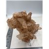 Image 3 : 5.4 X 4.3 INCH  ORANGE CLEAR QUARTZ ROUGH