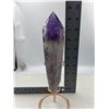 Image 1 : 8 INCH  HIGH AMETHYST /  AMETERINE ROUGH POINT