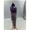 Image 2 : 8 INCH  HIGH AMETHYST /  AMETERINE ROUGH POINT