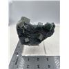 Image 1 : 4 INCH GREEN FLOURITE WITH CALCITE SPECIMEN