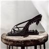 Image 3 : Brand New Black Heels carved in Tiger teeth Size 35 Euro; US/Canada 4.5