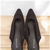 Image 4 : Brand New Black sling back block Heels for Women; Size 38 (Euro) US/Canada 5