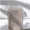 Image 3 : Brand new Beige Midi Dress for women with undershirt; stretchable fabric; Soft fabric; 2 pieces