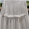 Image 2 : White Maxi Dress for Women with ties at the back Size: XL