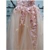 Image 2 : Brand New Long dress for girls (7-8 years) peach color