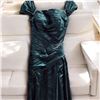 Image 1 : Bottle Green Dress with stylish sleeves Size M