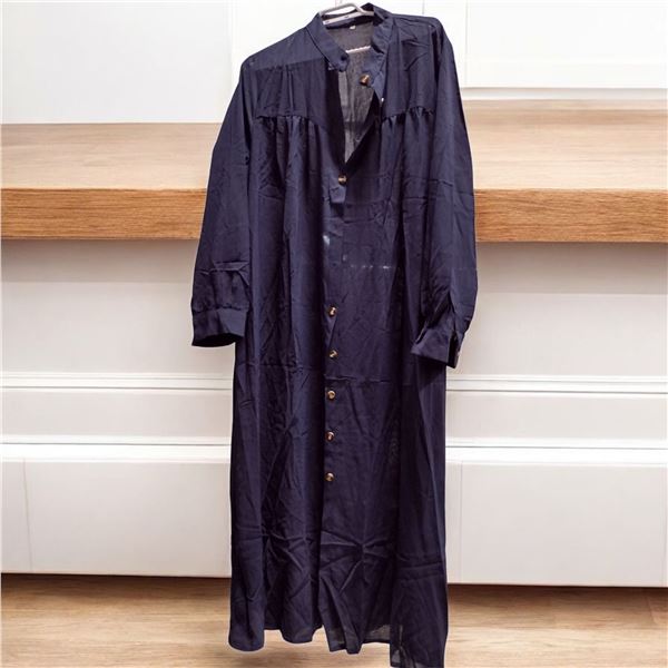 Blue Shirt dress for women Size 2XL