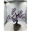 Image 2 : 14 X14 INCH  AMETHYST CRYSTAL TREE WITH AMETHYST BASE HANDMADE