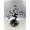 Image 2 : 8 X 8 INCH AMETHYST GEM CRYSTAL TREE WITH AMETHYST BASE HANDMADE