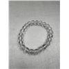 Image 2 : BRAND NEW CLEAR QUARTZ AND CHAKRA BRACELET 8MM