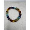 Image 3 : BRAND NEW CHAKRA BRACELET 8MM WITH GLASS AND CHAKRA 8MM