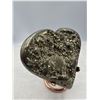 Image 2 : 4 X 3.5 INCH  PYRITE CLUSTER HEART