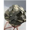 Image 5 : 2 X 2.4 INCH  OCTAHEDRAL PYRITE FORMATION WITH CALCITE