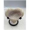 Image 1 : 2.95 INCH DRUZY MILKY AGATE HEART