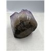 Image 2 : 2.8 X 1.7 INCH POLISHED AMETHYST GEODE WITH INCLUSIONS