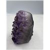 Image 5 : 2.8 X 1.7 INCH POLISHED AMETHYST GEODE WITH INCLUSIONS