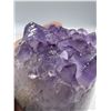 Image 5 : 2.7 X 2.4  INCH POLISHED AMETHYST GEODE WITH INCLUSIONS