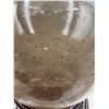 Image 3 : 95.0 MM SMOKY QUARTZ SPHERE WITH INCULSION  HIGH GRADE