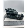 Image 1 : 6 X 3 INCH MOSE AGATE DRAGON SKULL