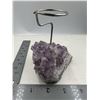 Image 2 : 3.7 X 2.7 INCH  AMETHYST ROUGH CLUSTER  DECORATION HOLDER