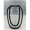 Image 1 : BRAND NEW 10 MM BLACK TOURMALINE  NECKLACE 108 BEADS