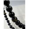 Image 2 : BRAND NEW 10 MM BLACK TOURMALINE  NECKLACE 108 BEADS