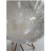 Image 2 : 75 MM LARGE CLEAR QUARTZ SPHERE WITH YELLOW INCULSION
