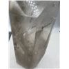 Image 3 : 6.7 X 2.3 INCH SMOKY QUARTZ TOWER WITH GREEN GARDEN INCULSION